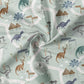 0.5m BIO French Terry Dino World mint