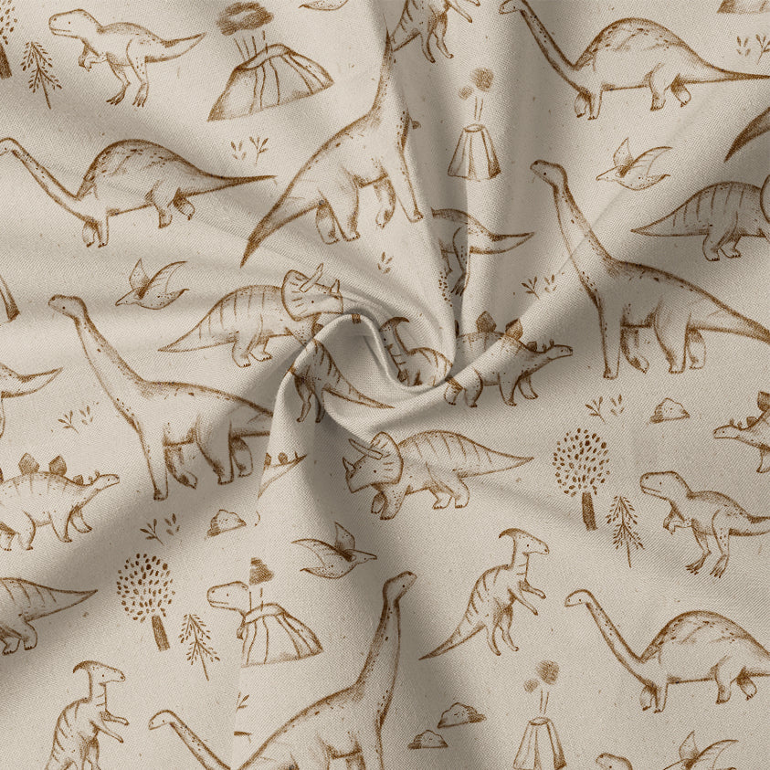 0.5m BIO French Terry Dino suede *VORBESTELLUNG*