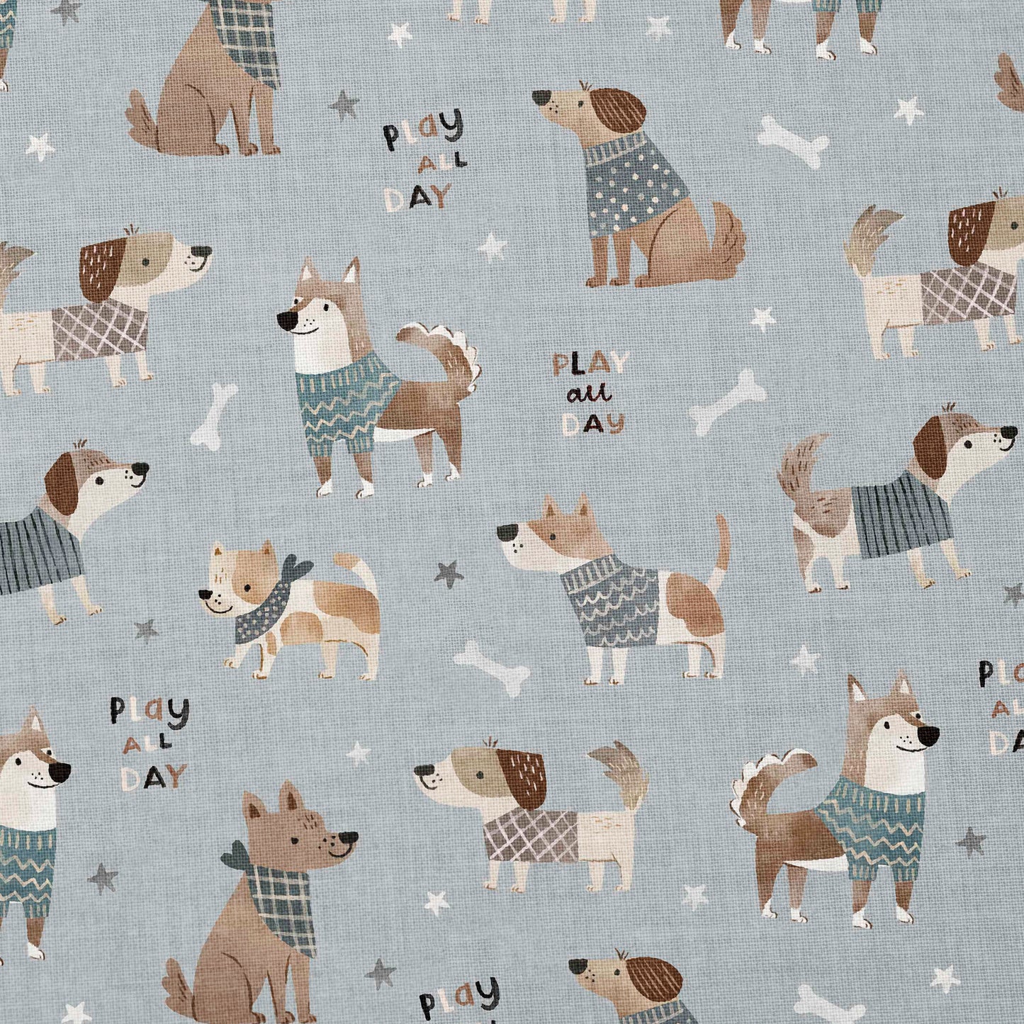 0.5m Baumwolle Dogs *VORBESTELLUNG: Lieferzeit 4-6 Wochen*