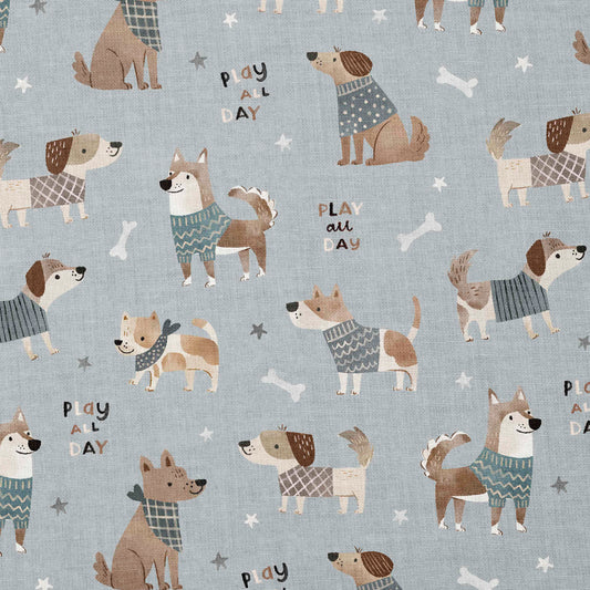 0.5m Baumwolle Dogs *VORBESTELLUNG: Lieferzeit 4-6 Wochen*