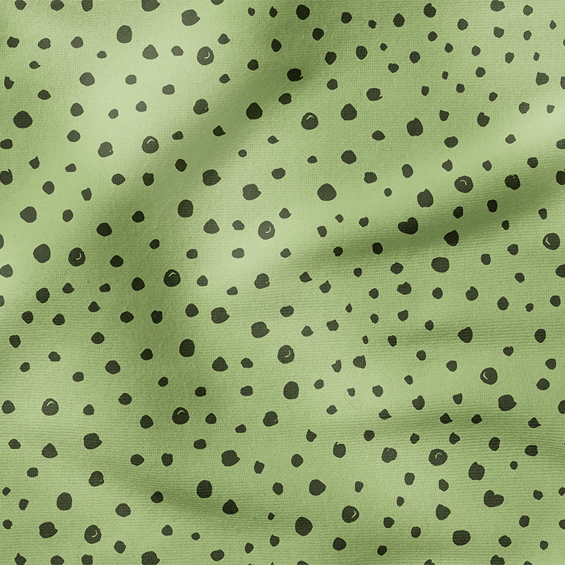 0.5m BIO French Terry Dots hellgrün *COMING SOON*