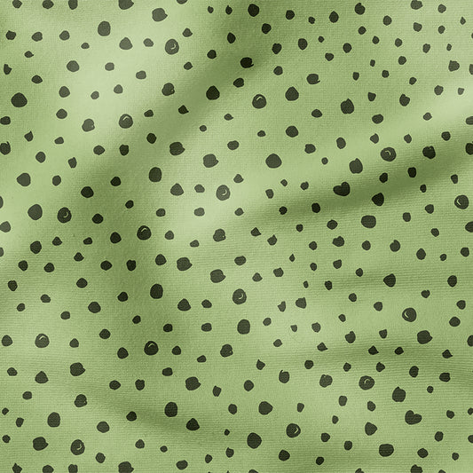 0.5m BIO French Terry Dots hellgrün *COMING SOON*