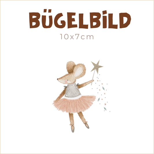 Bügelbild Dottie rice| 10x7cm