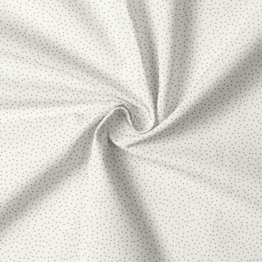 0.5m BIO French Terry Dotties natur