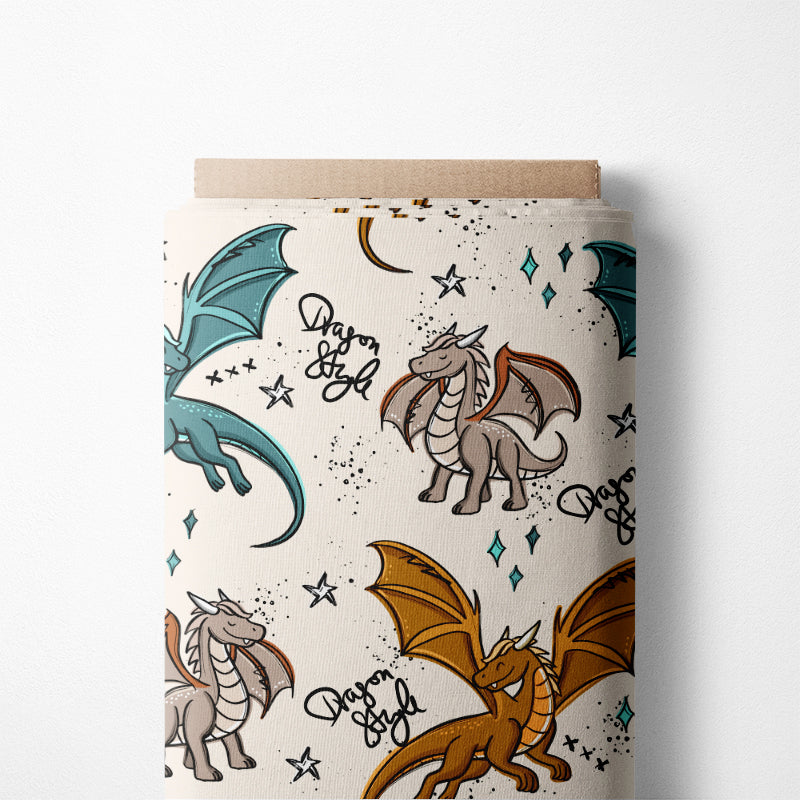 0.5m BIO French Terry Dragon-Style *COMING SOON*