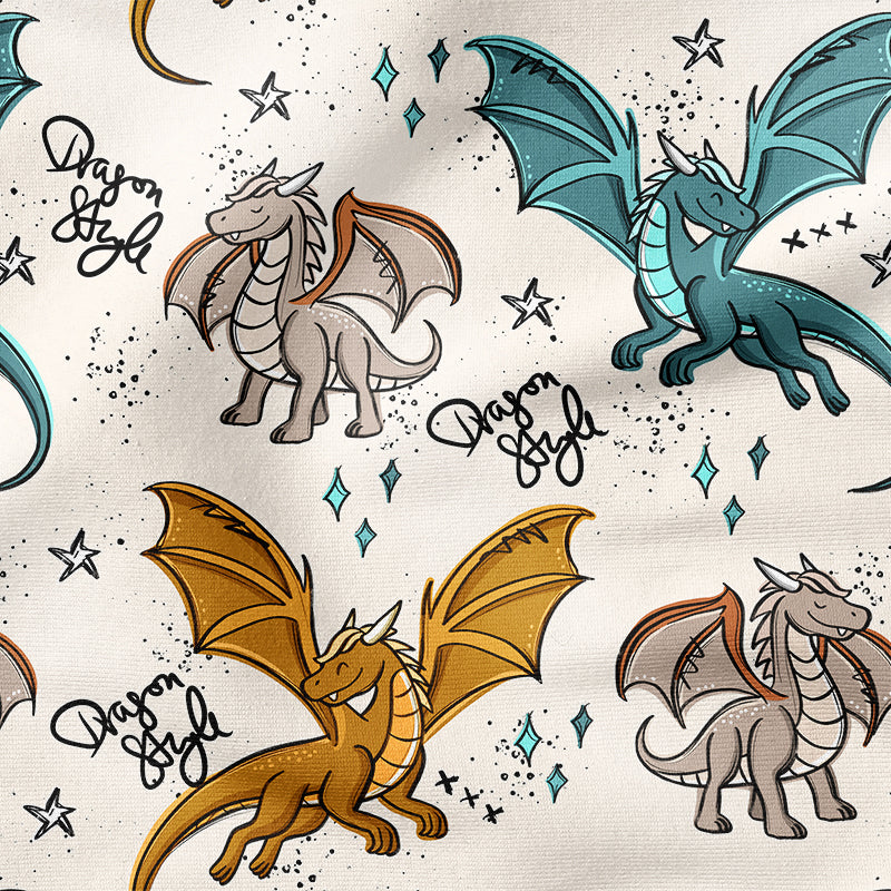 0.5m BIO French Terry Dragon-Style *COMING SOON*