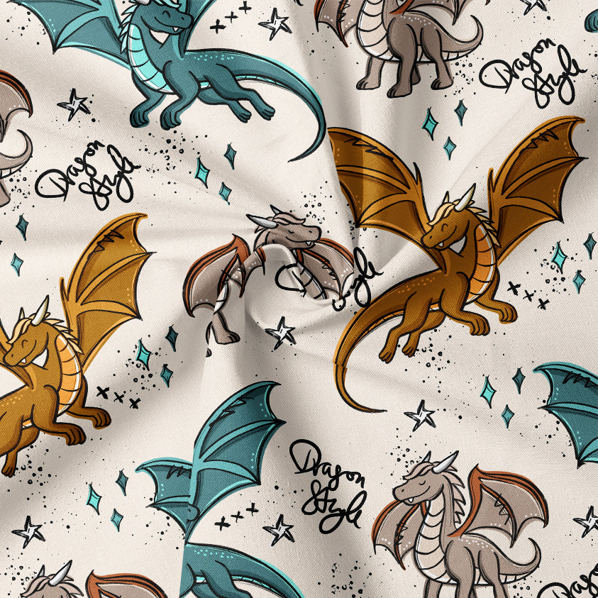 0.5m BIO French Terry Dragon-Style *COMING SOON*