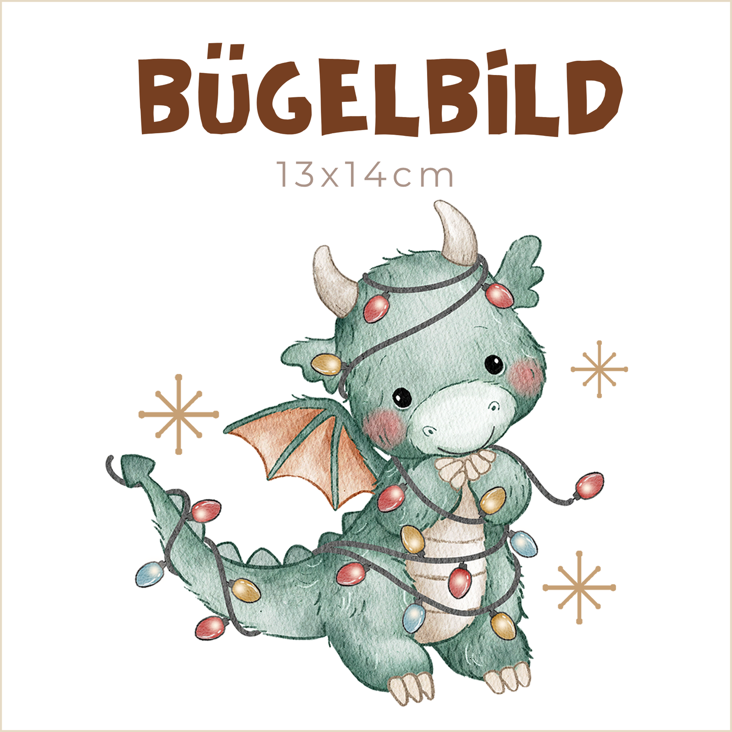 Bügelbild Dragons Magical Season 2 | 13x14cm