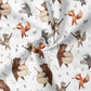 0.5m BIO French Terry Drumba White *VORBESTELLUNG*