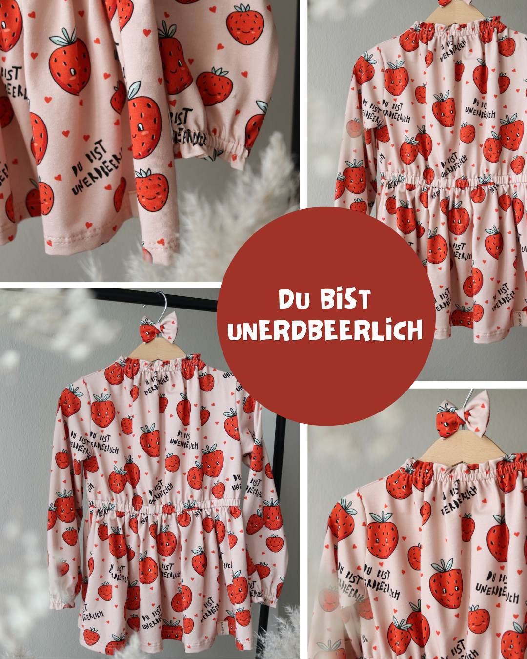 0.5m Biojersey Du bist Unerdbeerlich