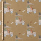 0.5m BIO French Terry Dusty on Tour honey *VORBESTELLUNG*