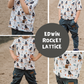 0.5m BIO French Terry Edwin Rocket lattice *VORBESTELLUNG*