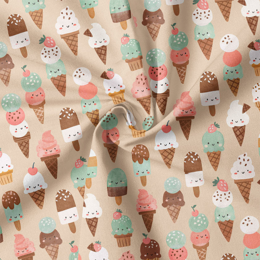 0.5m Biojersey Icecream oat