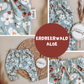 0.5m BIO French Terry Erdbeerwald aloe *STOFFÜBERSICHT*