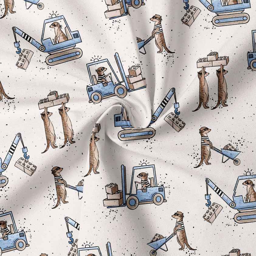 0.5m BIO French Terry Erdmännchen-Brüder