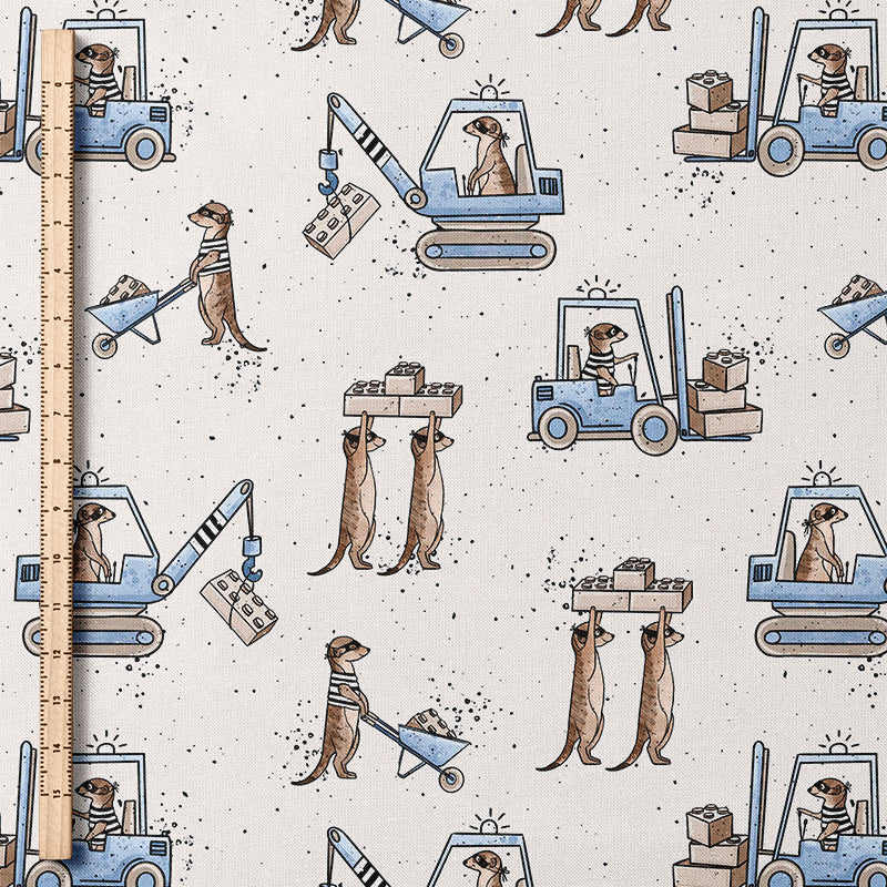 0.5m BIO French Terry Erdmännchen-Brüder