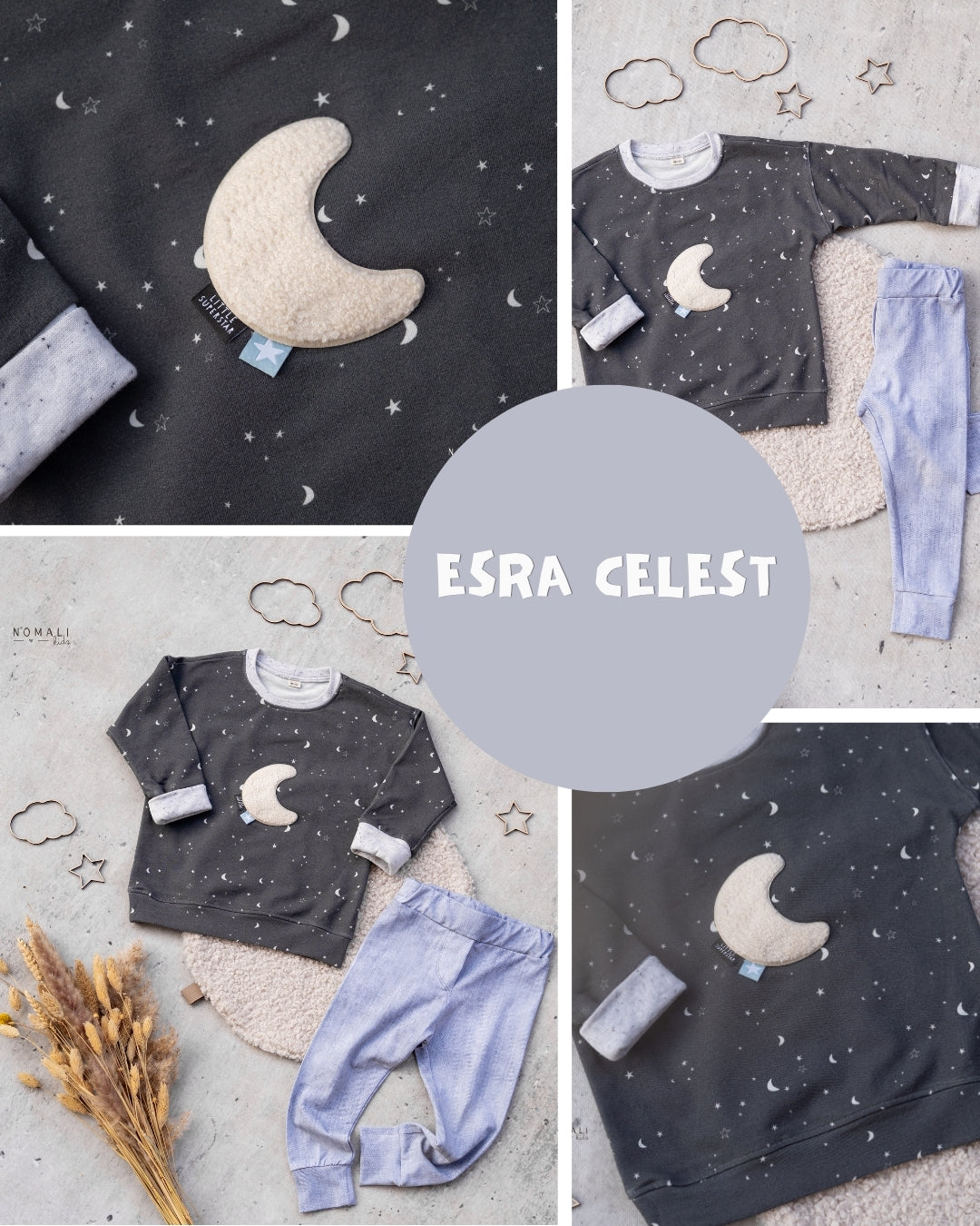 0.5m BIO French Terry Esra celest *VORBESTELLUNG*