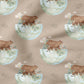 0.5m BIO French Terry Even Earth-Bear *VORBESTELLUNG*