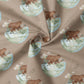 0.5m BIO French Terry Even Earth-Bear *VORBESTELLUNG*