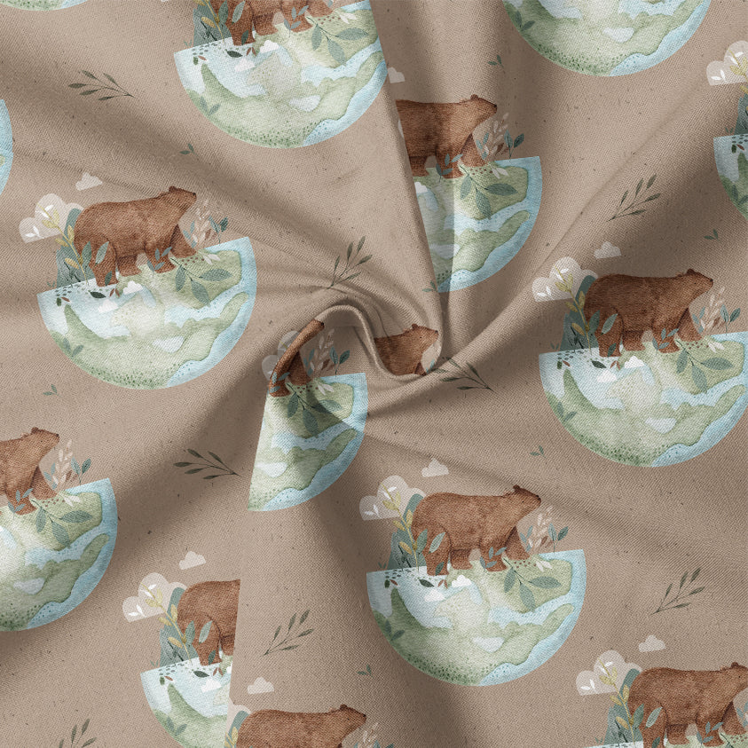 0.5m BIO French Terry Even Earth-Bear *VORBESTELLUNG*