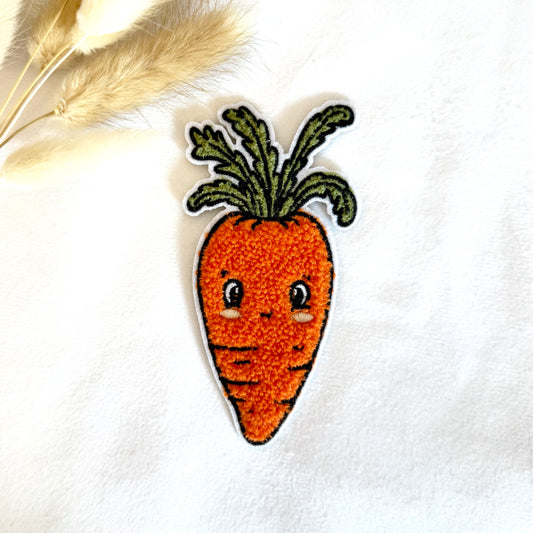 Chenille Patch: Karotte | 11x6cm
