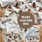 0.5m BIO French Terry Beary Together rice *STOFFÜBERSICHT*