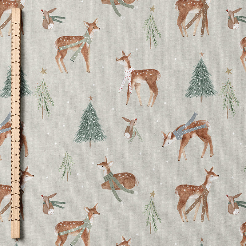 0.5m BIO French Terry Fallow Deer