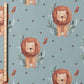 0.5m BIO French Terry Little Lion *STOFFÜBERSICHT*