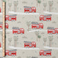 0.5m BIO French Terry Fire Truck tofu