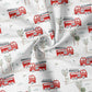0.5m BIO French Terry Fire Truck white *VORBESTELLUNG*