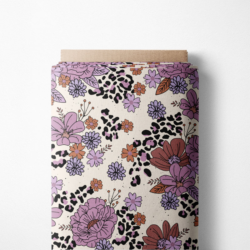 0.5m BIO French Terry Floraleo