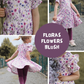 0.5m BIO French Terry Floras Flowers blush *STOFFÜBERSICHT*