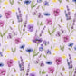 0.5m Baumwolle Floras Flowers blush