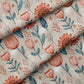 0.5m BIO Ribjersey Flowerart herbstrot