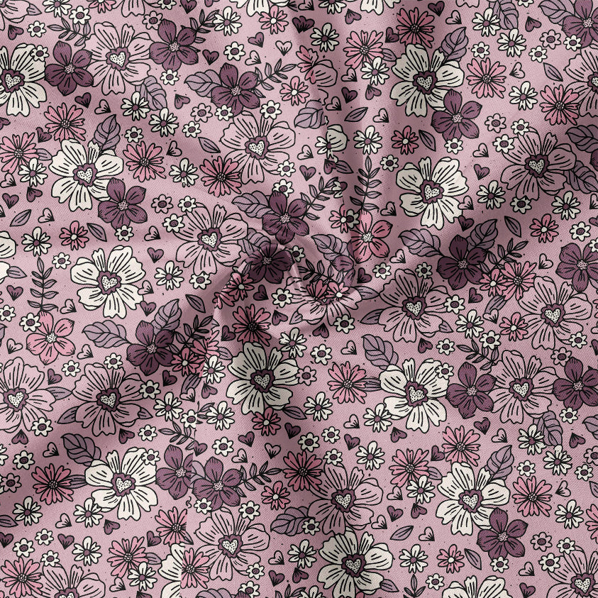 0.5m Biojersey Flowerlove violett *COMING SOON*