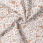 0.5m Biojersey Forest Animals bright