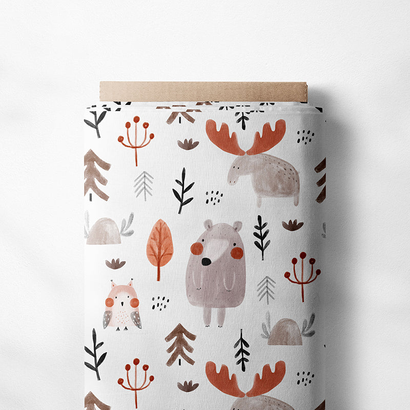 0.5m BIO French Terry Forest Friend Woods *VORBESTELLUNG* Lieferzeit 4-7 Wochen*