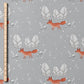 0.5m BIO French Terry Fox Walk grey *VORBESTELLUNG*