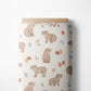 0.5m BIO French Terry Fruity Capybara