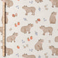 0.5m BIO French Terry Fruity Capybara