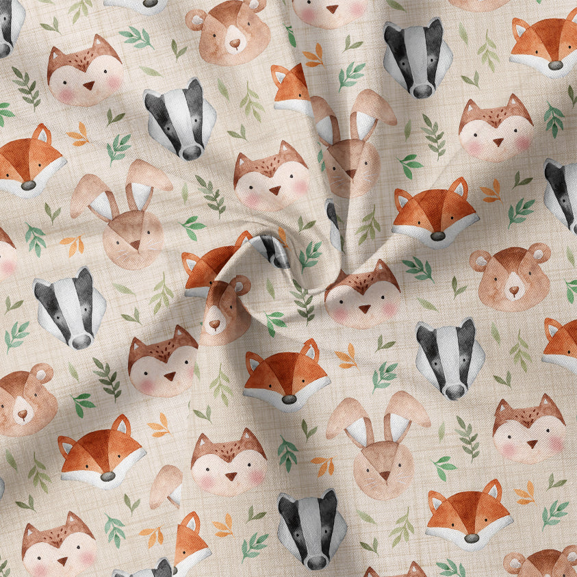 0.5m BIO French Terry Furry Woodland *VORBESTELLUNG*