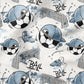 0.5m BIO French Terry Fussball Scratch