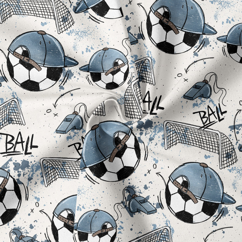 0.5m BIO French Terry Fussball Scratch