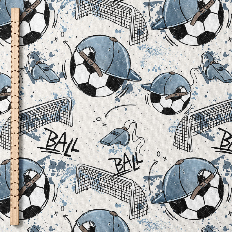 0.5m BIO French Terry Fussball Scratch