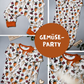 0.5m Biojersey Gemüse-Party