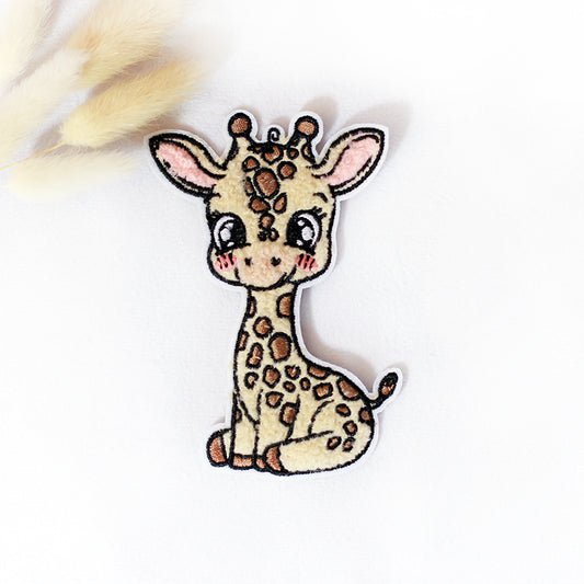 Chenille Patch: Giraffe Gina | 11x7,5cm