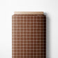 0.5m BIO French Terry Grid braun