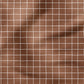 0.5m BIO French Terry Grid braun