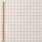 0.5m BIO French Terry Grid ecru-braun *STOFFÜBERSICHT*