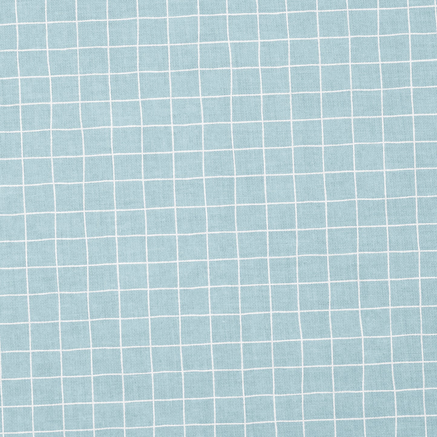 0.5m Baumwolle Grid sky *VORBESTELLUNG: Lieferzeit 4-6 Wochen*